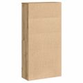 vidaXL Knižnica dub artisan 60x24x120 cm kompozitné drevo