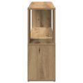 vidaXL skrinka na knihy Artisan Dub 100x24x63 cm Drevo