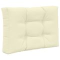 vidaXL Vankúš na vonkajšiu pohovku Polyester Krémová 60 x 60 cm