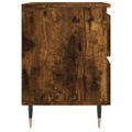 vidaXL Nočné stolíky 2 ks dymový dub 40x35x50 cm kompozitné drevo
