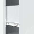 vidaXL Zásuvkový kabinet Biela 33 x 34,5 x 90 cm Kompozitné drevo