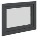 vidaXL Otočné a sklopné okno do suterénu RISOR 80 x 50 cm PVC a sklo