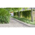vidaxl Okraj Trávnika 1000 x 25 x 0,03 cm Pozinkovaná oceľ Strieborná