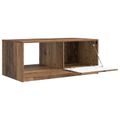 vidaXL Konferenčný stolík Staré drevo 90 x 50 x 37 cm Kompozitné drevo