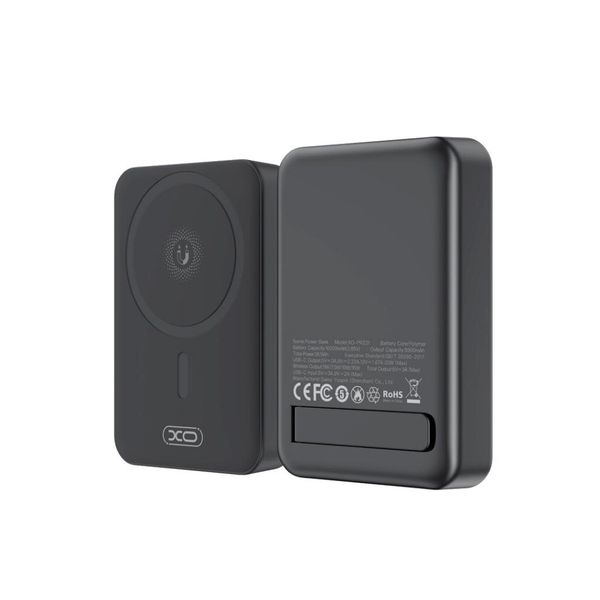 Power bank XO PR231 magnetický 20W 10000mAh čierny pre MagSafe