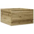 vidaXL Záhradný kvetináč 80x80x45,5 cm impregnovaná borovica