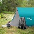 Samorozkladací plážový stan NILS Camp NC3743 tyrkysový