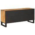 vidaXL TV skrinka Hnedá 100 x 33 x 46 cm Masívne mango drevo