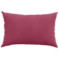 vidaXL Vankúše na pohovku 2 pcs Víno červené 60 x 40 cm