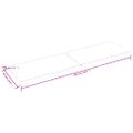 vidaXL Stolová doska 200x60x(2-4) cm neošetrený masív živé hrany