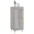 vidaXL Komoda sivý dub sonoma 34,5x34x90 cm spracované drevo