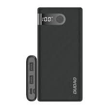 Powerbank Dudao K9Pro 10000mAh, LED (sivá)