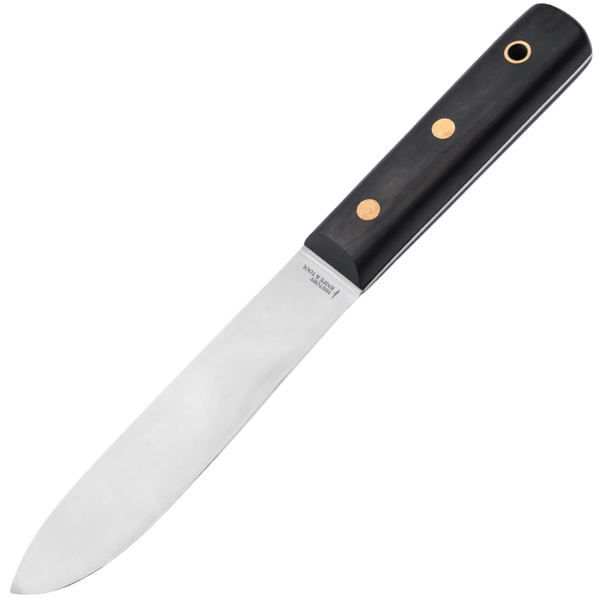 History Knife & Tool 02HY005 Sailor´s Knife námorný nôž 13,4 cm, Satin, ebenové drevo, kožené puzdro
