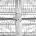 vidaXL Klietka na králiky antracitová 201,5x80,5x71cm pozinkovaná oceľ