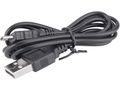 Svetlo červené na bicykel 30lm, USB nabíjanie EXTOL LIGHT