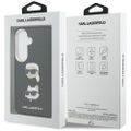 Karl Lagerfeld puzdro Saffiano Double Heads Metal pre Samsung Galaxy S26 čierne