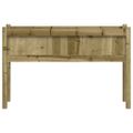 vidaXL Záhradný kvetináč s nohami 110x31x70 cm impregnovaná borovica