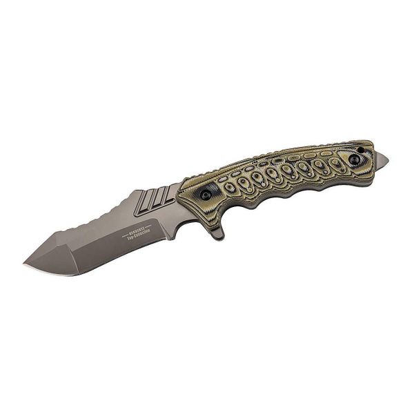 Herbertz TOP-Collection 535312 opaskový nôž, 11cm, G10 zlatá