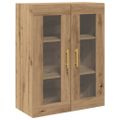 vidaXL Highboard 2 ks Remeselný dub 69,5 x 34 x 180 cm