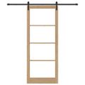 vidaXL Posuvné dvere Iný ORKDAL Hnedá 93 x 232 cm