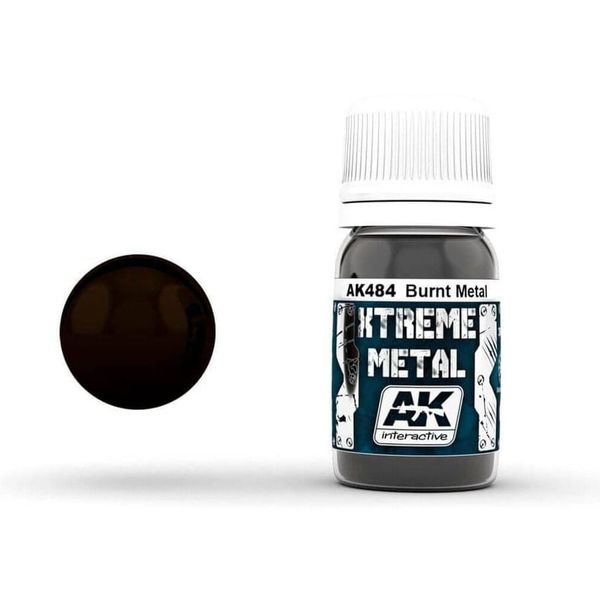 AK Interactive: Xtreme Metal - Burnt Metal