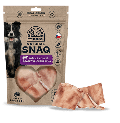 DOG SNAQ 99164 doplnkové krmivo pre psy - sušená hovädzia lopatková chrupavka