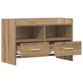 vidaXL TV skrinka 71,5 x 33 x 47 cm Dub artisan Kompozitné drevo