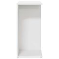 vidaXL Nočné stolíky 2 ks biele 46,5x29x61 cm kompozitné drevo