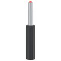vidaXL Plynový valec kancelárskej stoličky Čierna 239-309 mm Železo