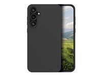 Zadný kryt pre mobilný telefón - plast - čierna - pre Samsung Galaxy A35