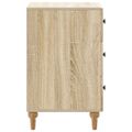 vidaXL Nočný stolík Dub sonoma 43x 41 x 66,5 cm Kompozitné drevo
