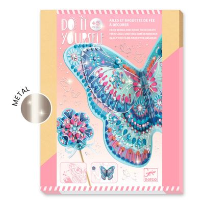 DIY Vyrob si sám vílie krídla a prútik na ozdobenie
