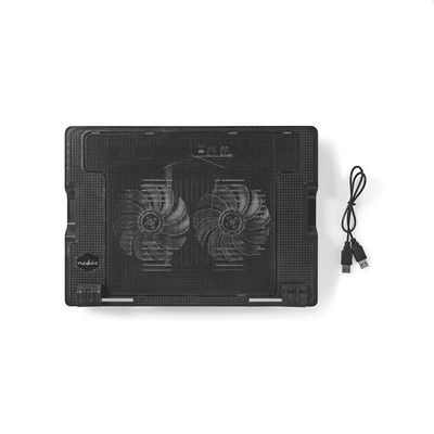 Nedis NBCR200BK - Stojan na notebook | až 18" | Univerzálne | Čierna farba