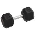 vidaXL Jednoručné činky 2 ks 15 kg celkové liatina