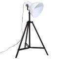 vidaXL Podlahová lampa 25 W biela 61x61x90/150 cm E27