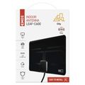 EMOS CITY LEAF-C600 izbová anténa DVB-T2, DAB, filter LTE/4G/5G
