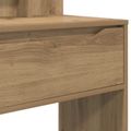 vidaXL Toaletné stolíky do spálne Remeselný dub 80 x 39,6 x 135 cm