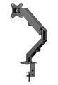 Neomounts DS70-700BL1/Držák displeje/na stůl/17-27"/svorka/VESA 100X100/nosn. 7kg/plynový píst/1 displej/černý Držák, VESA, stolní, pro plochý monitor, úhloprícka 17"-27", náklon, otácení, rotace, nosnost 7kg, cerný
