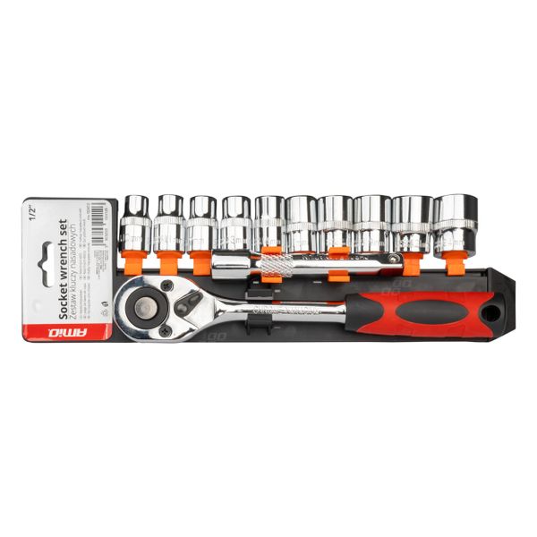 Sada nástrčných kľúčov 11 ks 1/2 "10-24 mm
