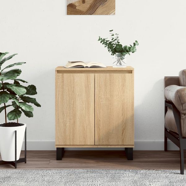 vidaXL Komoda dub sonoma 60x35x70 cm spracované drevo