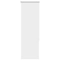 vidaXL Roleta Zatemnenie biela 60x175cm Šírka látky 55,7cm Polyester