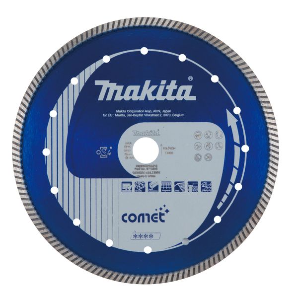 Makita diamantový disk Comet Turbo 230/22,23 mm