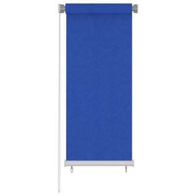 vidaXL Vonkajšia zatemňovacia roleta 60x140 cm modrá HDPE