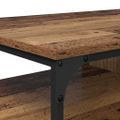 vidaXL Konferenčný stolík Staré drevo 100 x 50 x 45 cm