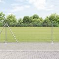 vidaXL Zvarené drôtené pletivo s betónovým základom 50 x 1 m Sieťovina