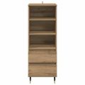 vidaXL Highboard Remeselný dub 40 x 36 x 110 cm Kompozitné drevo