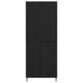 vidaXL Highboard 2 ks Čierny dub 69,5 x 34 x 180 cm Kompozitné drevo