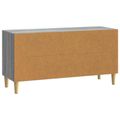 vidaXL TV skrinka 99 x 34,5 x 50 cm Sivý Sonoma Kompozitné drevo
