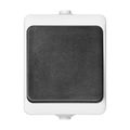 Vypínač Orno AQUATIC MINI IP54 OR-OE-7300/WB čierno-biela Vypínač Orno AQUATIC MINI IP54 OR-OE-7300/WB černo-bílá