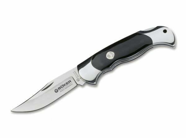 Böker Manufaktur Solingen 112007 Scout Buffalo vreckový nôž 8 cm, byvolí roh